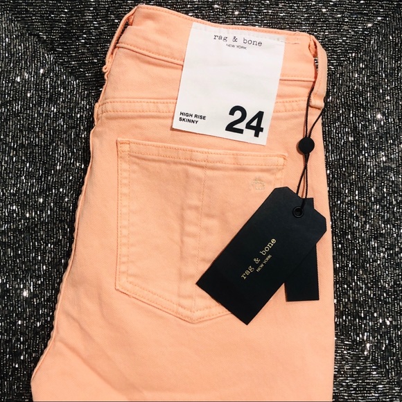 NWT Rag & Bone High Rise Skinny Jeans - Picture 3 of 3